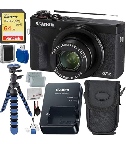 Amazon.com : Canon PowerShot G7 X Mark III (Silver) Digital Camera